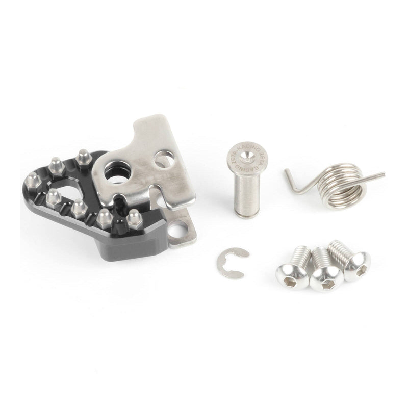 Load image into Gallery viewer, Zeta Trigger Brake Pedal Replacement Tip Set Black
