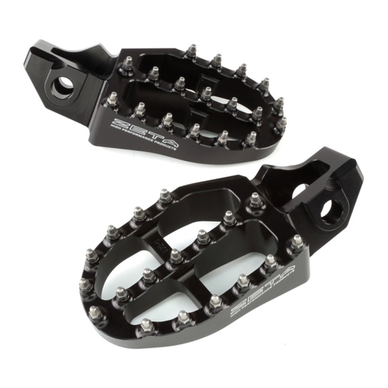 Load image into Gallery viewer, Zeta Aluminium Footpegs KTM SX '16 - Black
