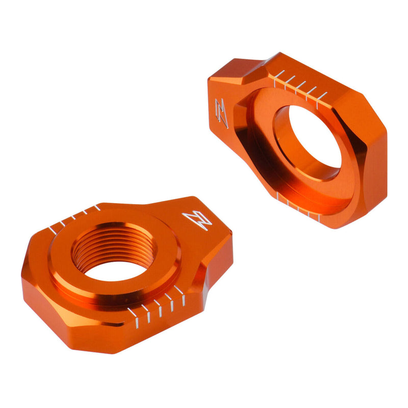Load image into Gallery viewer, Zeta Rear Axle Block KTM SX/XS '23-,EXC/XC-W '24- Orange
