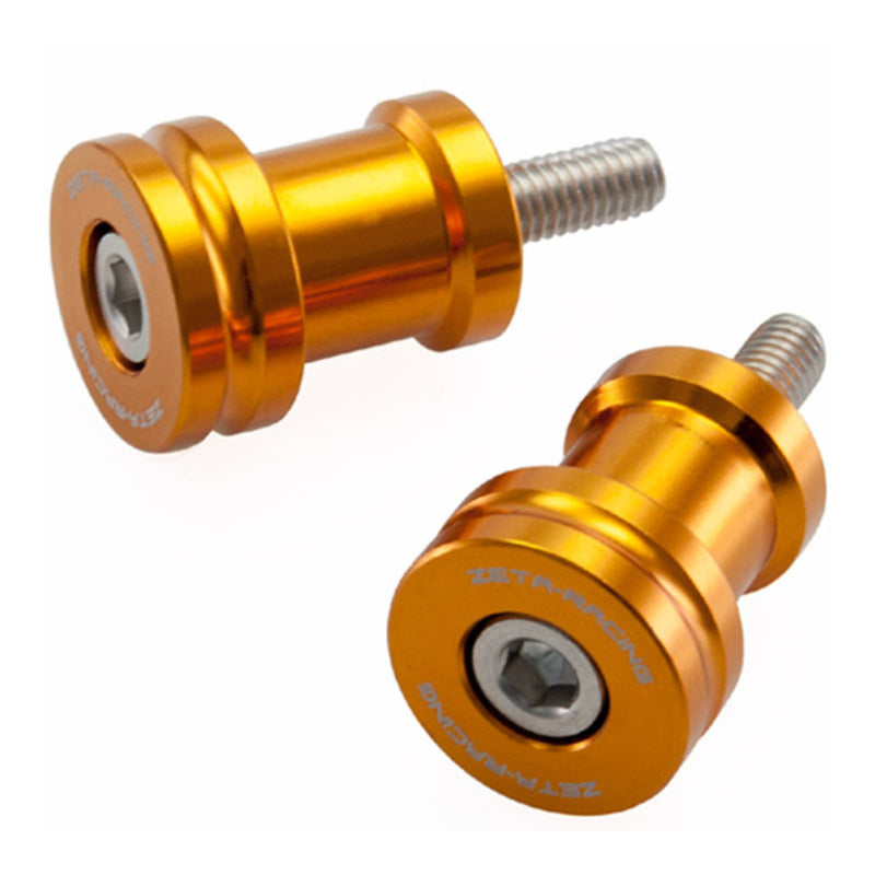 Load image into Gallery viewer, Zeta Swing Arm Spool M8 Honda/Suzuki - Gold
