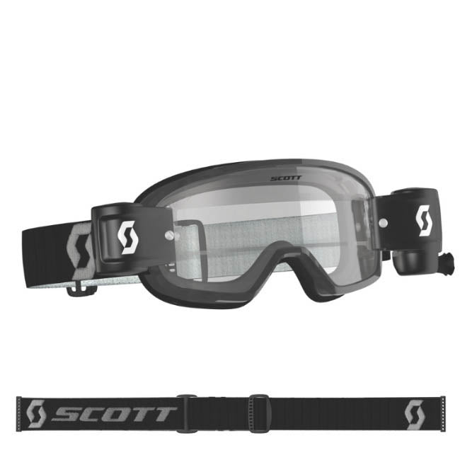 Load image into Gallery viewer, SCOTT Buzz MX WFS Youth black/grey/clear
