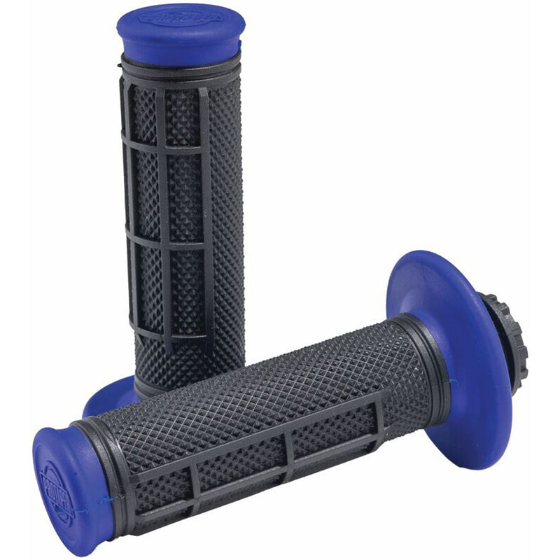 Load image into Gallery viewer, ProTaper Pro Series Lock-On- Half Waffle- Blue Black
