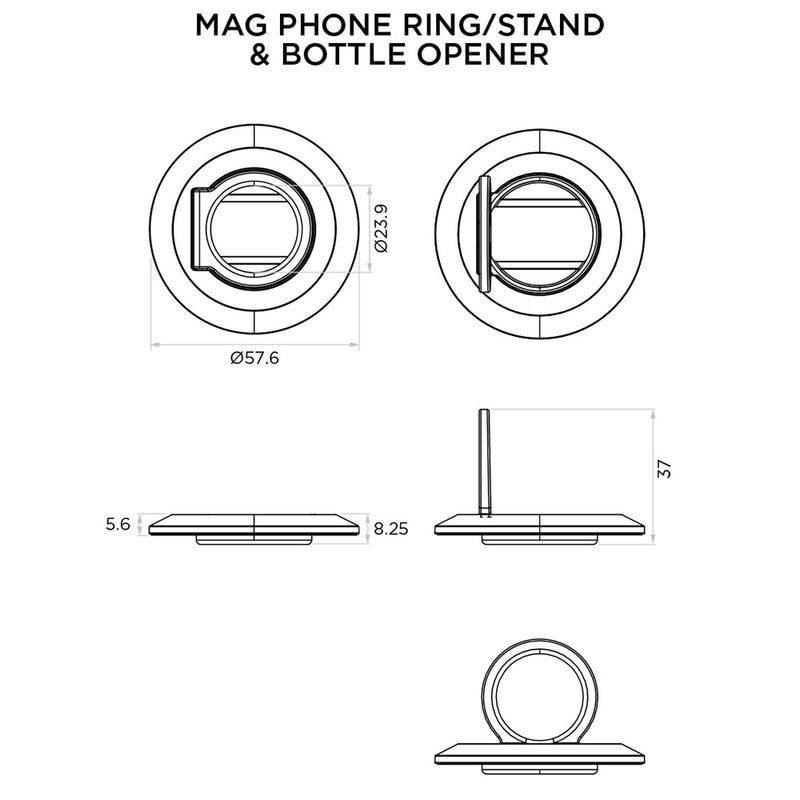 Load image into Gallery viewer, Mag Phone Ring Grip (1)
