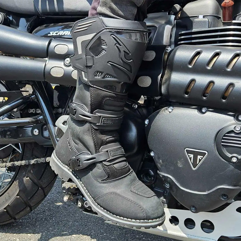 Load image into Gallery viewer, Falco Durant 2 ADV Touring Boots - Black
