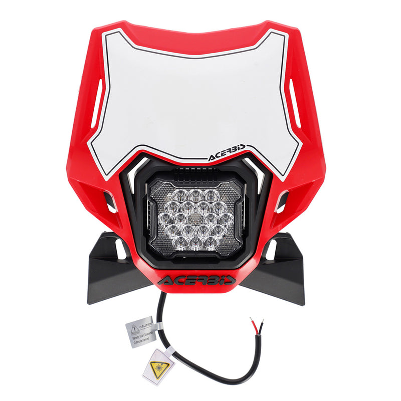 Load image into Gallery viewer, HEADLIGHT VSL LUMEN-X - Red Black
