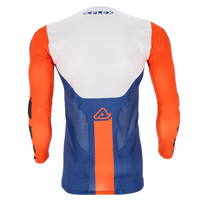 Load image into Gallery viewer, ACERBIS JERSEY MX X-FLEX TWO BLUE ORANGE
