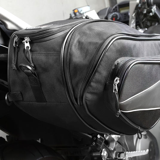 ZXS-1 Expandable Saddle Bags Motodry - expanded
