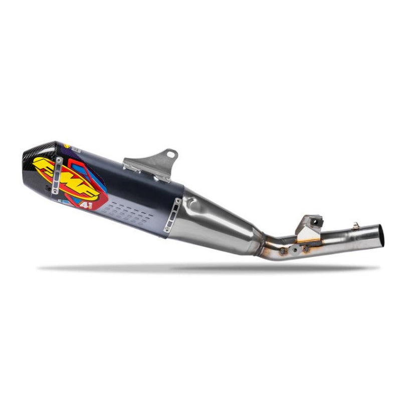 Load image into Gallery viewer, 4.1 S/S Alum CRF250R/X 2022-25 slip on w/carb end cap FMF
