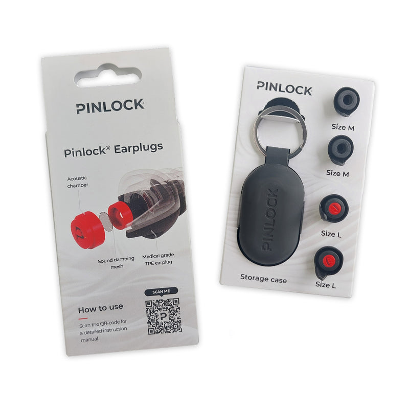 Load image into Gallery viewer, Pinlock Ear Plugs - Keyring Case included
