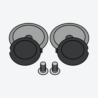 Visor Plates Helios Black Airoh