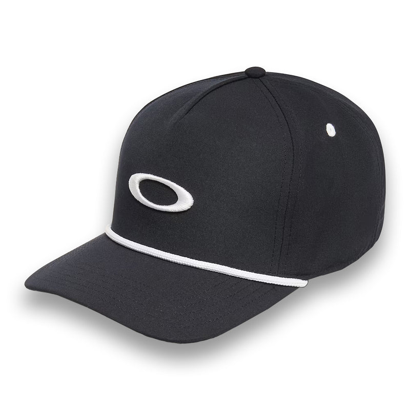 Load image into Gallery viewer, Oakley Ellipse Rope Hat - Black/White
