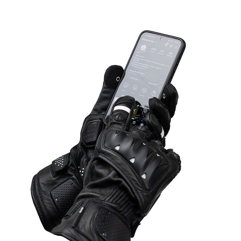Load image into Gallery viewer, KNOX Oulton MK2 Gloves - Black White
