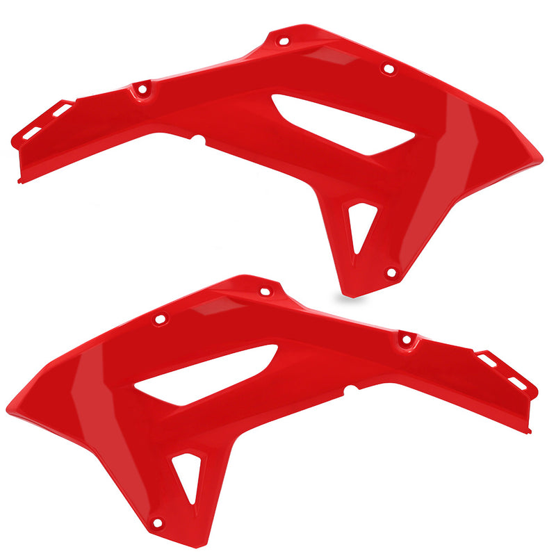 Load image into Gallery viewer, Radiator scoops CRF450RX 21-24 CRF250RX 22-24 Red
