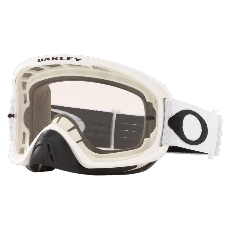 Load image into Gallery viewer, O-Frame 2.0 Pro MX Goggle Matte White w Clear Lens
