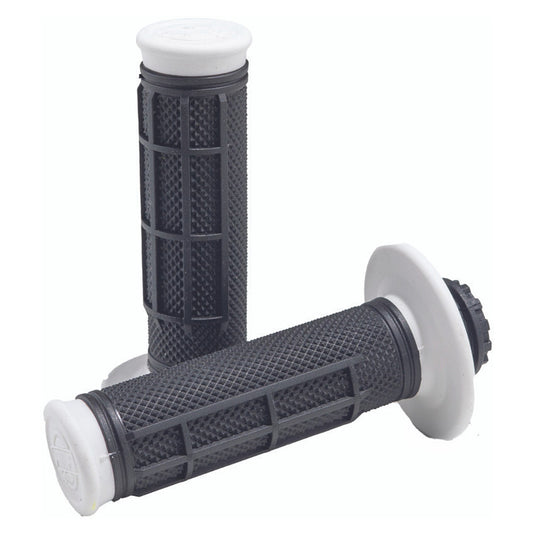 ProTaper Pro Series Lock-On - Half Waffle - White Black