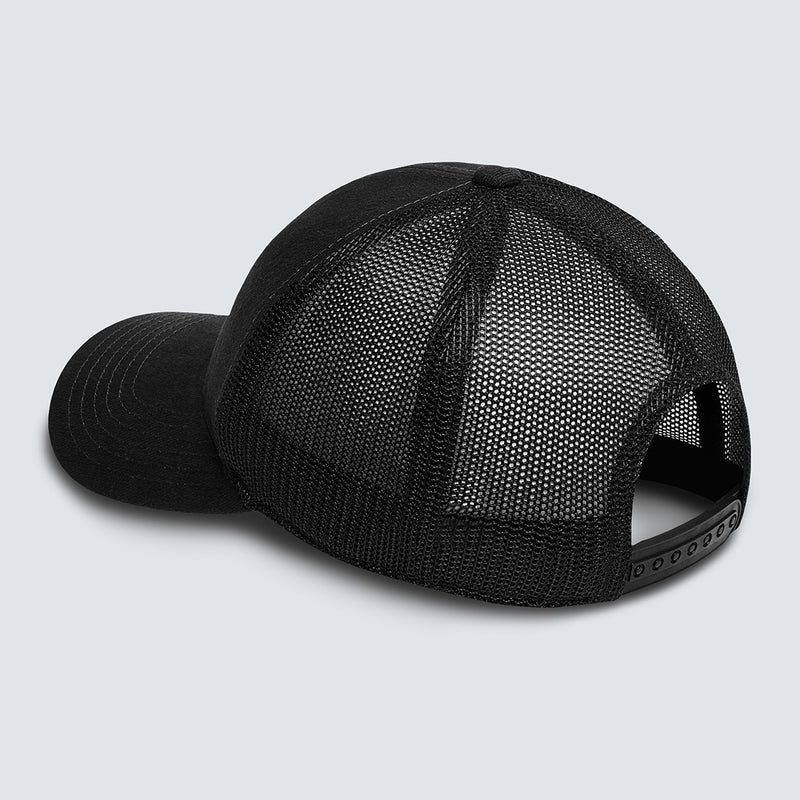 Load image into Gallery viewer, B1B HDO Patch Trucker Cap Blackout
