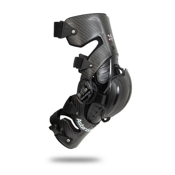 Load image into Gallery viewer, Asterisk Carbon Cell 1.0 Knee Brace - side view
