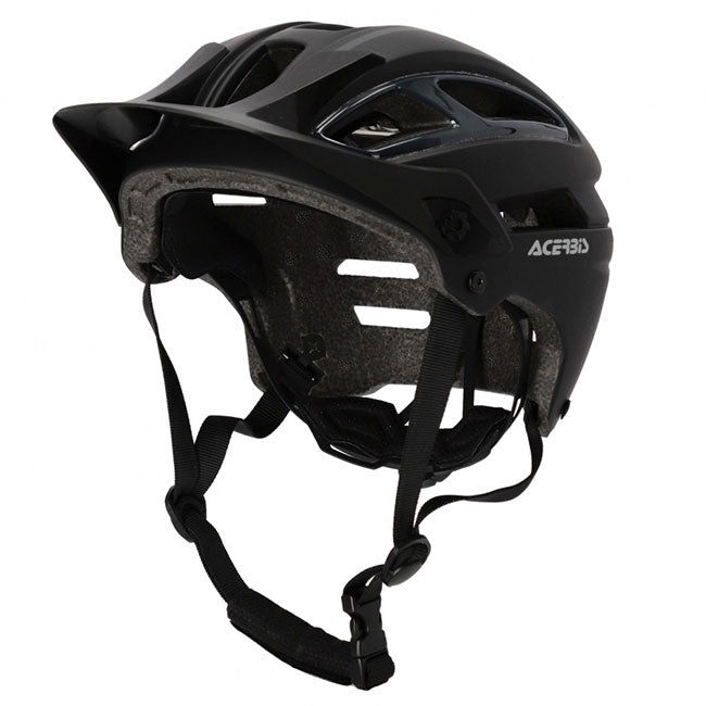 Load image into Gallery viewer, ACERBIS DoubleP MTB Helmet Black Grey
