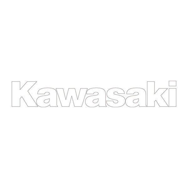 Load image into Gallery viewer, 700.1025 Kawasaki Side Logo White
