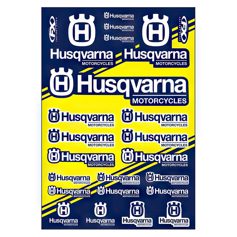 Load image into Gallery viewer, HUSQVARNA Sticker Sheet
