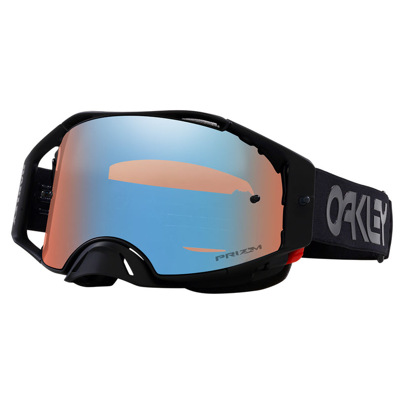 Load image into Gallery viewer, AirBrake MX Goggle Blackout B1B w PRIZM Sapph
