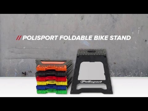 Load and play video in Gallery viewer, Polisport Folding Bike Stand - Red
