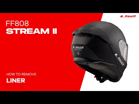 Load and play video in Gallery viewer, LS2 FF808 Stream II Fury - Black / Red 06
