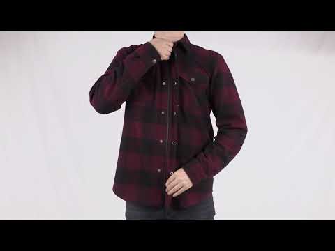 Load and play video in Gallery viewer, Oxford Kickback 2.0 Shirt - Red / Black
