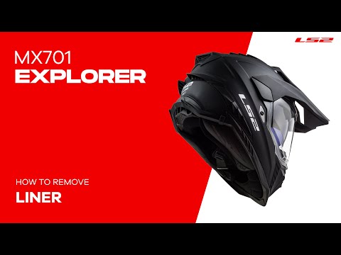 Load and play video in Gallery viewer, LS2 MX701C Explorer Carbon Frontier - Blue / Black 06
