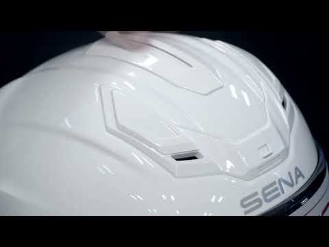 Load and play video in Gallery viewer, Sena Phantom Smart Helmet with Mesh Comms - Matte Black
