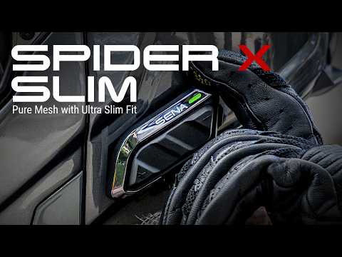 Load and play video in Gallery viewer, Sena Spider X Slim Mesh Intercom
