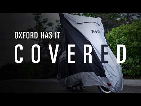 Load and play video in Gallery viewer, Oxford Aquatex Motorcycle Cover - Top Box
