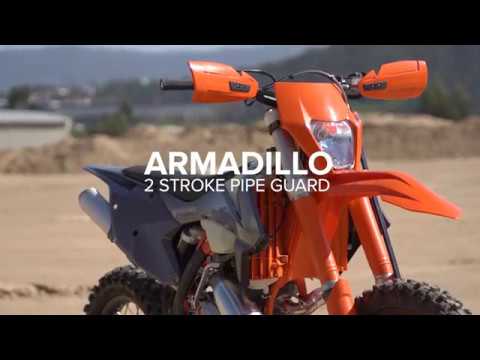 Load and play video in Gallery viewer, Polisport Armadillo Exhaust Guard - Red
