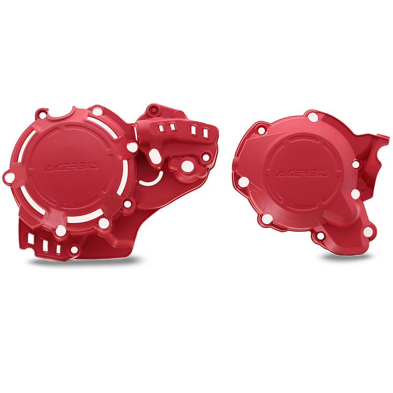Load image into Gallery viewer, Acerbis X-power Engine Case Cover Kit Red EC250/300 22-23
