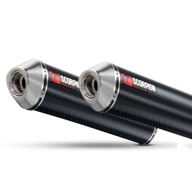 Load image into Gallery viewer, SCORPION Factory Oval Carbon Pair
