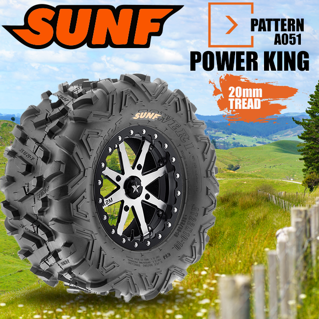 Load image into Gallery viewer, SUNF Power King ATV Tyre - A051
