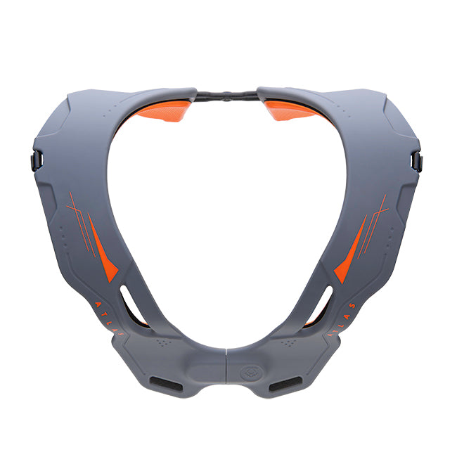 Load image into Gallery viewer, Top - ATLAS VISION ANTI-COMPRESSION COLLAR Grey Orange
