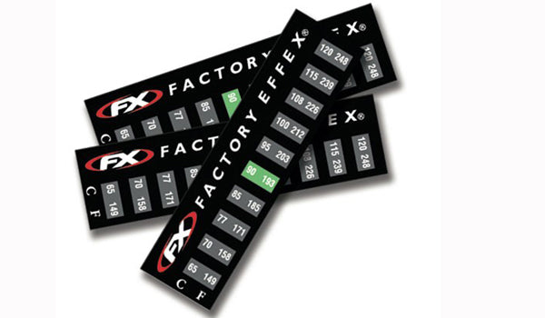 Load image into Gallery viewer, 3 Pack of Factory FX Temperature Stickers

