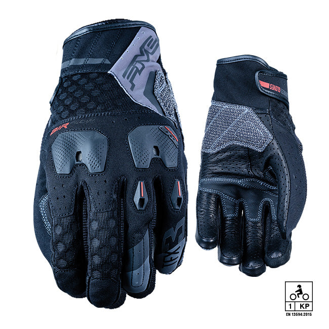 Load image into Gallery viewer, FIVE TFX3 Airflow Gloves Black Grey
