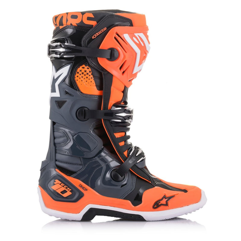 Load image into Gallery viewer, Tech-10 MX Boots Gray/Orange
