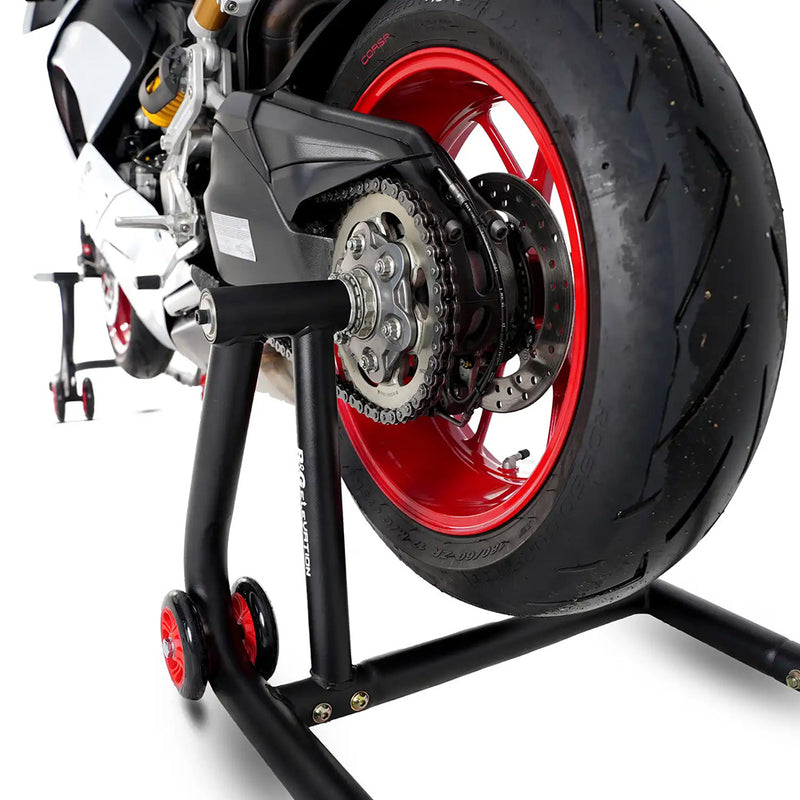 Load image into Gallery viewer, R&amp;G Single Sided Workshop Paddock Stand (Left) 4
