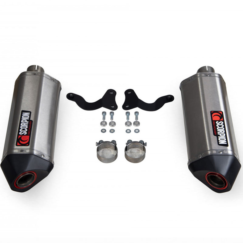 Load image into Gallery viewer, SERKET PARALLEL SLIP-ON (PAIR) TRIUMPH SPEED TRIPLE 1050 S &amp; RS 2018 - 2020
