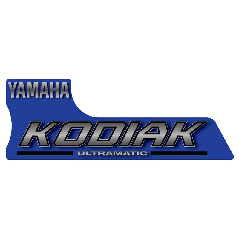 Load image into Gallery viewer, Yamaha Kodiak 400/450 Ultramatic L/H Tank Sticker Blue
