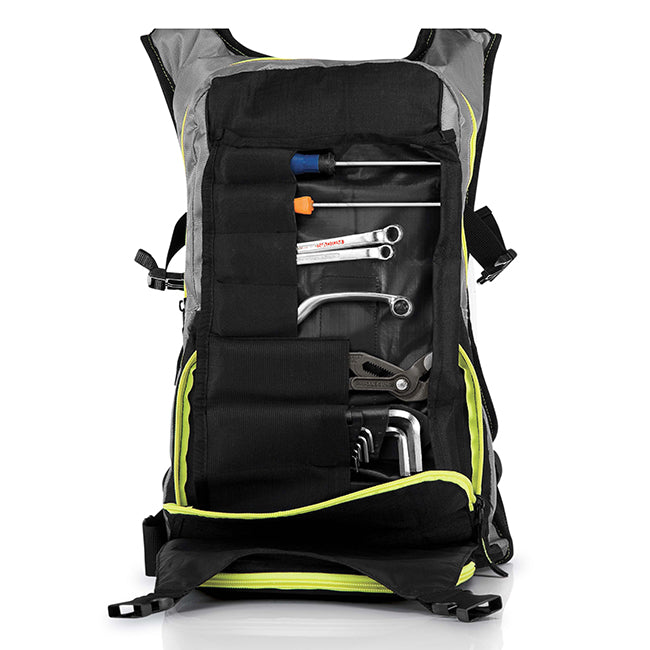 Load image into Gallery viewer, H20 Drink Backpack Black Yellow

