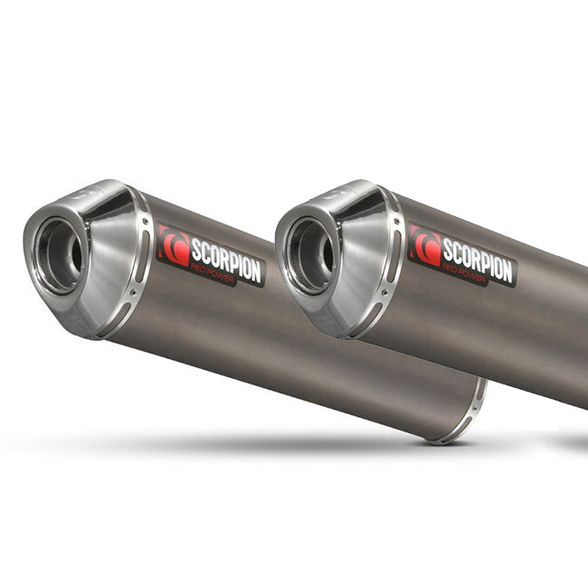 Load image into Gallery viewer, SCORPION Factory Titanium Oval Pair
