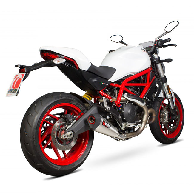 Load image into Gallery viewer, Ducati Monster 797 17-18 Removes Factory Catalyst.
