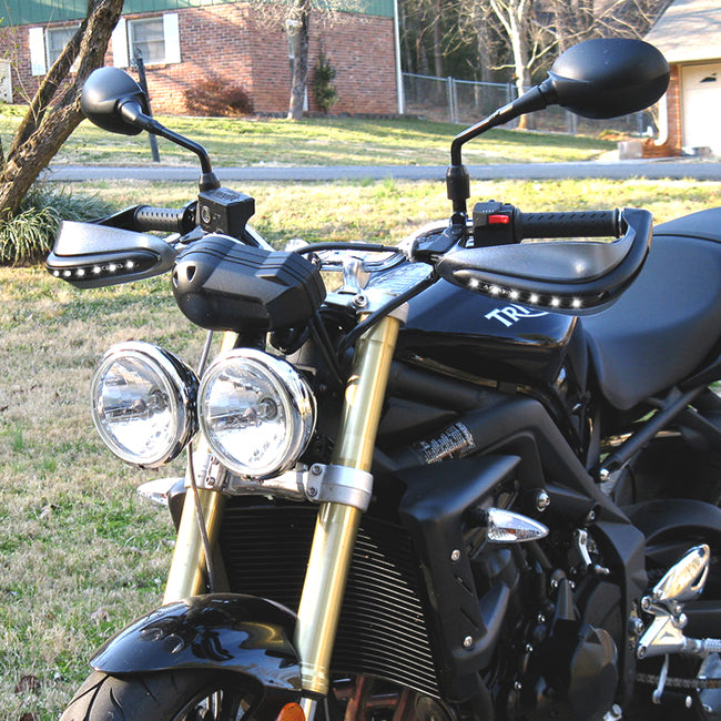 Load image into Gallery viewer, Dual Road Handguards - mounted
