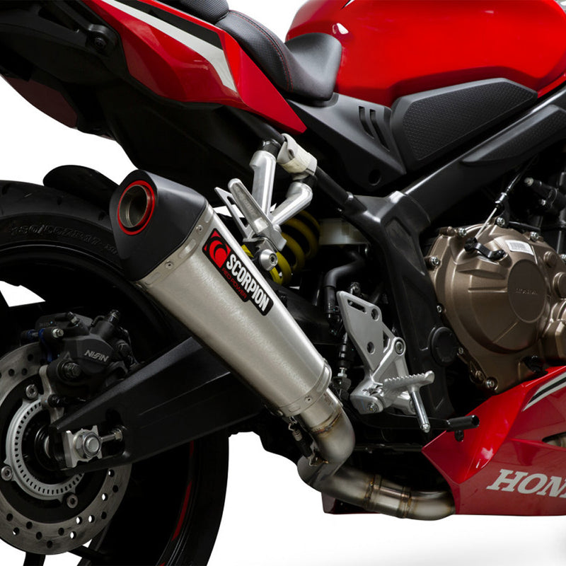 Load image into Gallery viewer, SERKET TAPER FULL SYSTEM STAINLESS STEEL, HONDA CBR 650 R
2019 - 2020
