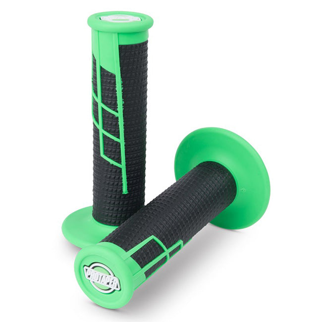 Load image into Gallery viewer, Clamp On Grip - 1/2 Waffle - Neon Green Black
