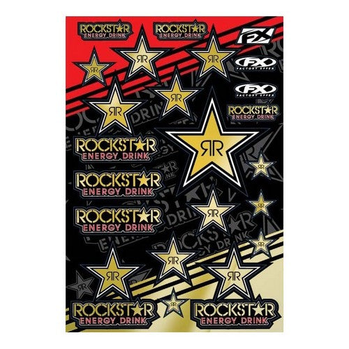 Load image into Gallery viewer, FX15-68700 Factory Effex Mylar Rockstar Stickers

